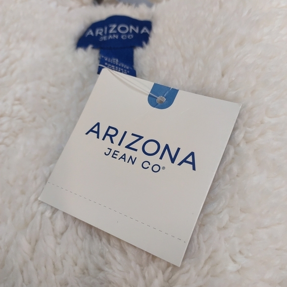 Arizona Jean Co Women's Gray Quilted Hooded Winter Jacket Size X-large NWT - Picture 13 of 13